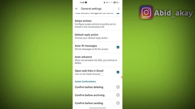 Gmail | Open web links in Gmail Settings смотреть онлайн