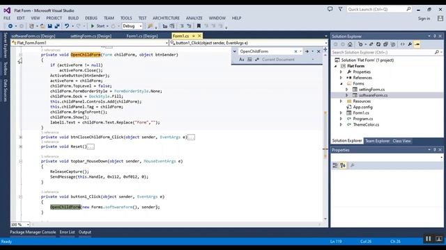 Unbelievable! Learn to Create a Flat Form in Just 100 Seconds | C# Winform Tutorial смотреть онлайн