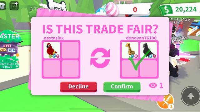 Trading In Roblox Adopt Me🤑HUGE RICH TRADES😎🥳😍 смотреть онлайн