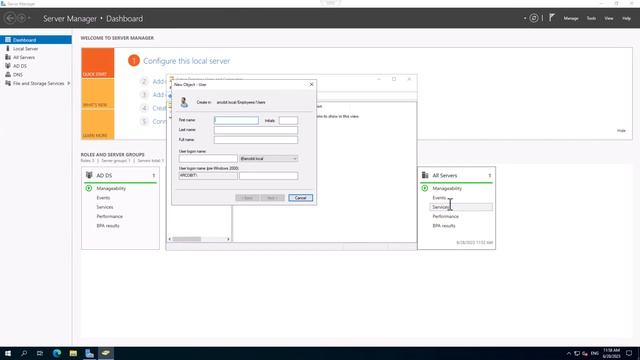 Installare Domain Controller - Active Directory e DNS su Windows Server 2022 смотреть онлайн