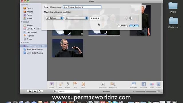 IPhoto '09 - Help Video 3 - Exporting and Smart Albums смотреть онлайн