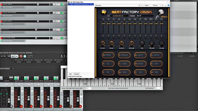 HOW TO: Hi-HAT PATTERNS/GROOVES | ULTIMATE BEGINNERS GUIDE | REAPER TUTORIAL (With AIR XPAND2) смотреть онлайн