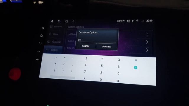 TS10 Car Player | Developer Option Password? (UMS512_1H_1H10_NATV) смотреть онлайн