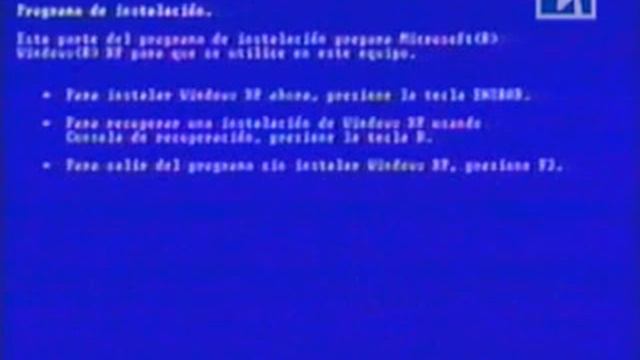 Instalar Windows XP (1 parte) смотреть онлайн