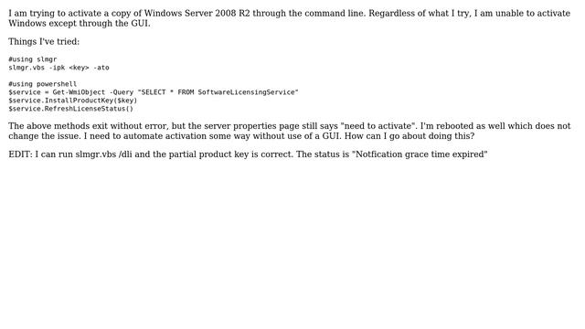 How can I activate windows with slmgr.vbs? смотреть онлайн