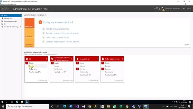 Instalación y configuración de un servidor web (IIS) смотреть онлайн