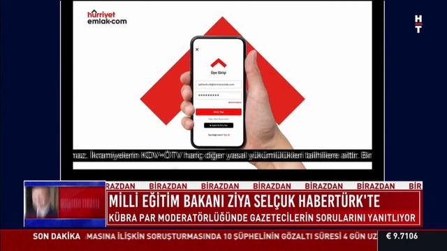 Milli Eğitim Bakanı Ziya Selçuk Habertürk TV'de... #CANLI смотреть онлайн