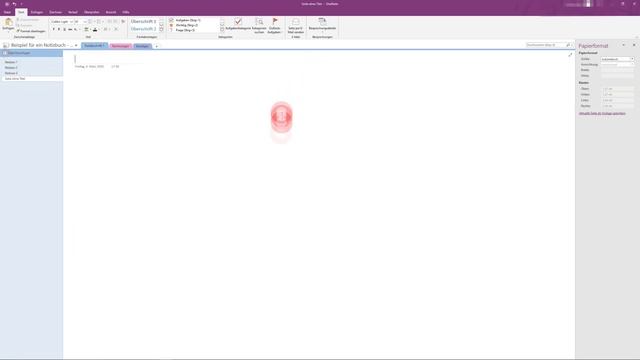 OneNote - Tutorial zu den Grundfunktionen von Microsoft OneNote 2016 (deutsch / german) смотреть онлайн
