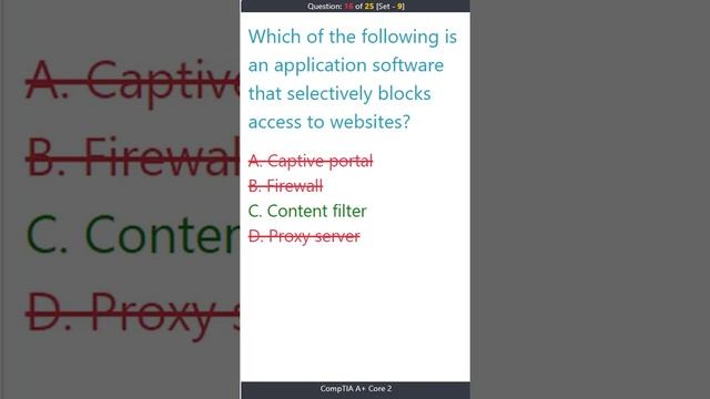Set-9 CompTIA, A+ Certification Core 2 (220-1002) Practice Text, Portrait Mode смотреть онлайн