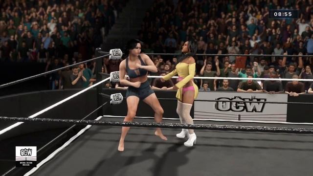 OCW 41 IC Title Iron Woman Re-Match between Julia Ling & Lienne Danger! Someone gets Humiliated! смотреть онлайн