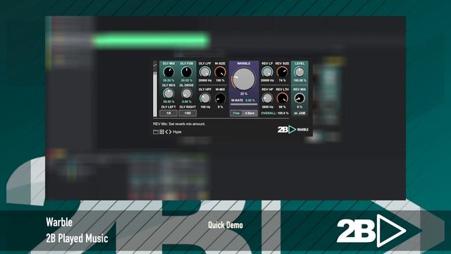 Warble VST3/AU - Quick Demo смотреть онлайн
