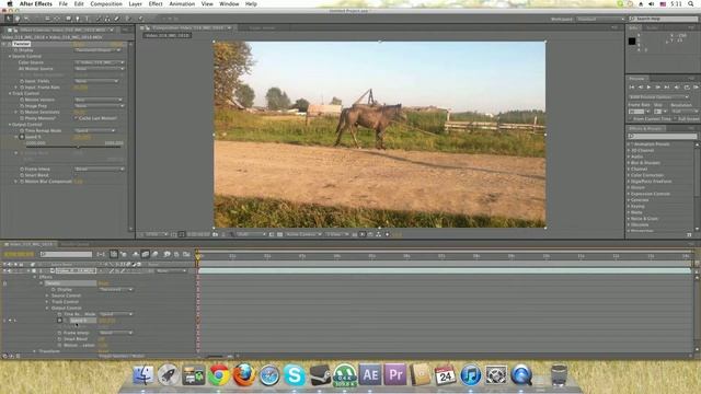Adobe After Effects Twixtor миниобучение смотреть онлайн