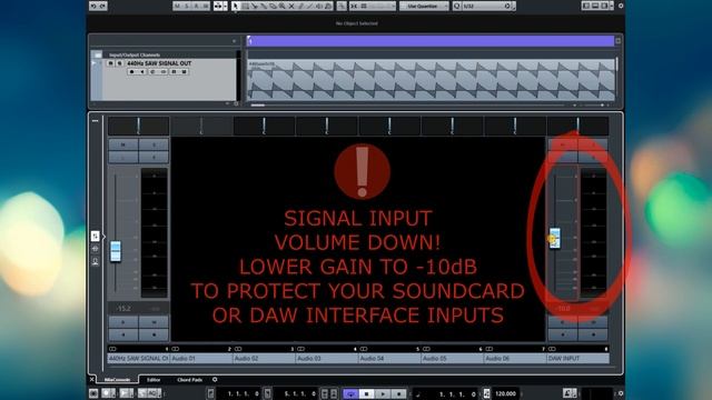 Vintage Maker - Loop back - Unity Gain - Cubase Cable test in analog before connect a Summing Mixer смотреть онлайн