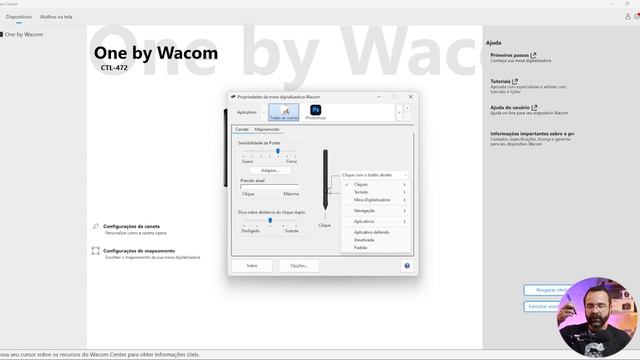Como configurar mesa digitalizadora - Wacom One (CTL-472) смотреть онлайн