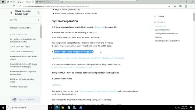HES Installation for Windows (Preparing for Installation) смотреть онлайн