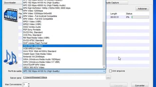 Como converter áudio para mp3 смотреть онлайн