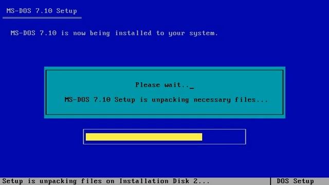How to Install MS-DOS 7.10 смотреть онлайн