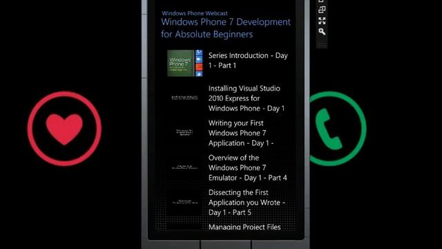 Windows Phone Webcast App V1.0 смотреть онлайн