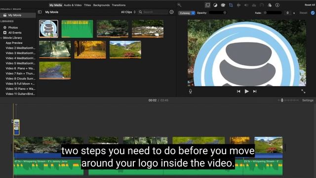 iMovie Tutorial for Beginner 2022 | How to Add Logo in Video in iMovie смотреть онлайн