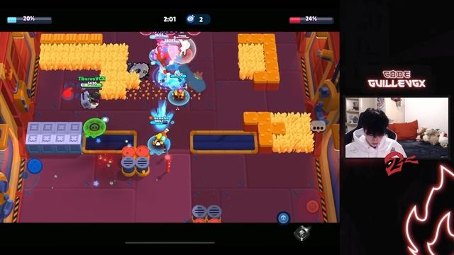 ¡JUEGO 3vs3 CON EL TOP 1 DEL MUNDO JUGADOR DE SHOWDOWN! смотреть онлайн