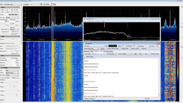 Stanag 4285 Decoding with RTL-SDR (RTL2832), Sorcerer and SDR Sharp смотреть онлайн