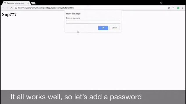 Protect your site with a username and password tutorial -HTML смотреть онлайн