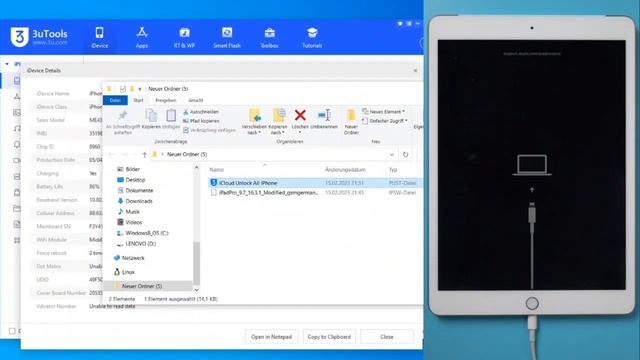 Delete/Remove 🔓locked iCloud Activation [iPad and iPhone] without Jailbreak смотреть онлайн