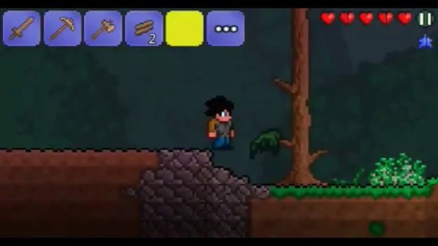 Прохождение Terraria 1.2.4 #3 Улутшаем дом на (Android/IOS) за Воина смотреть онлайн