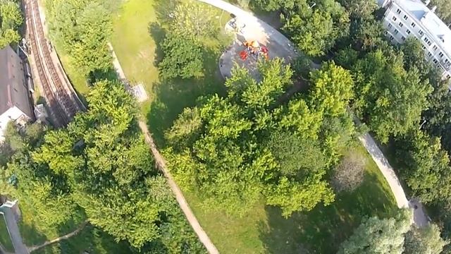 Первый полет на новом квадрокоптере смотреть онлайн