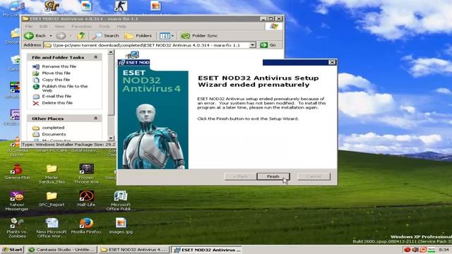 The Eset Antivirus Setup Wizard Ended Prematurely Error смотреть онлайн