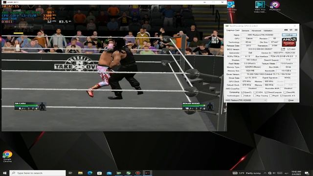 WWE 2017 | AMD hd 8490 1gb | 4gb ram test смотреть онлайн