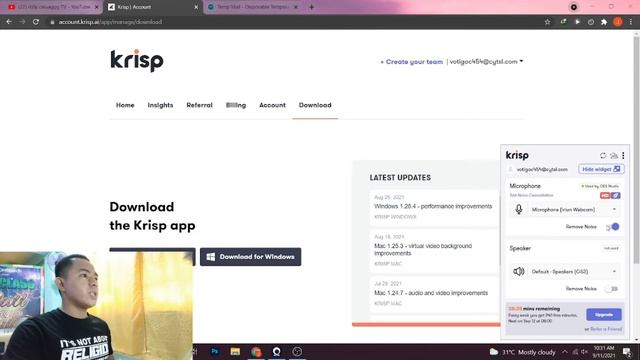 NOISE CANCELLING App for PC & Mac?! (No More Background Noise!) TAGALOG TUTORIAL | USING KRISP смотреть онлайн