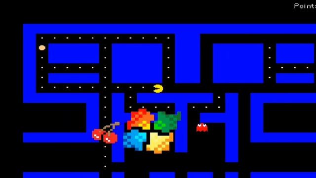 Pac-Man gameplay смотреть онлайн
