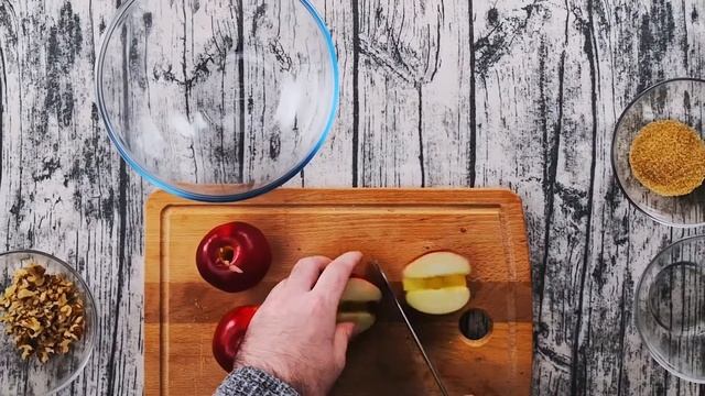 Healthy Vegan Apple Tart Recipe 🍎 Apple Walnut Tart Vegan Recipe 🍎 смотреть онлайн