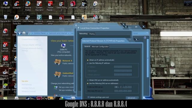 Cara mengganti DNS server di Windows 7/8/10 смотреть онлайн