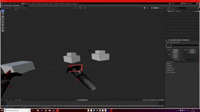 BlenderXR on HTC Vive Version 26-10-2018 смотреть онлайн
