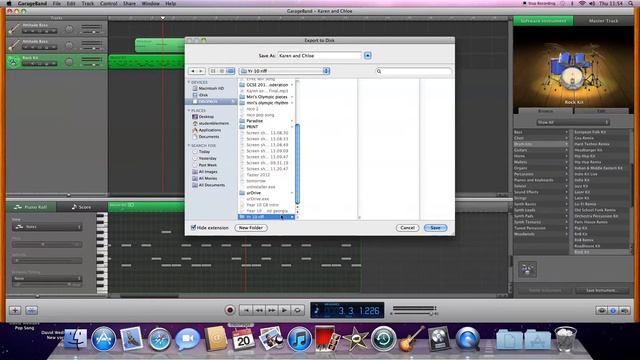 How to save garage band file as MP3 смотреть онлайн