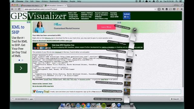 How To Get Turn-by-Turn GPX Files from Google Maps & GPS Visualizer - Milestone Rides смотреть онлайн