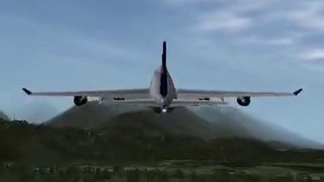 X-Plane bad qality take-off смотреть онлайн