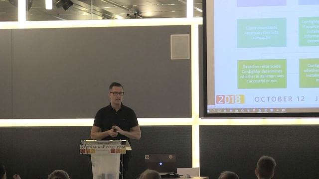 AppManagEvent 2018 session Back to basics, best practices for application deployment using SCCM смотреть онлайн
