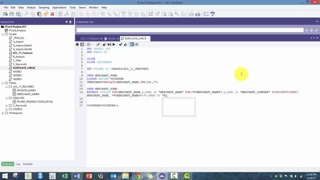 Custom ACL Analytics Workshop - Dicecofficient (Duplicates) смотреть онлайн