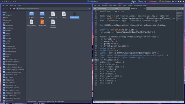 ArcoLinux : 2429 Where are the configuration files of Wmderland - Tiling Window Manager смотреть онлайн