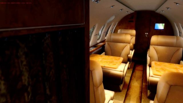 Carenado Hawker 850XP Quick Review. смотреть онлайн