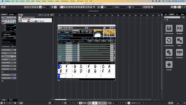 Band-in-a-Box® for macOS®: DAW Plugin Tutorial for Cubase смотреть онлайн