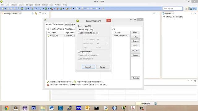 Android - Dispositivo virtual para Android (AVD) смотреть онлайн