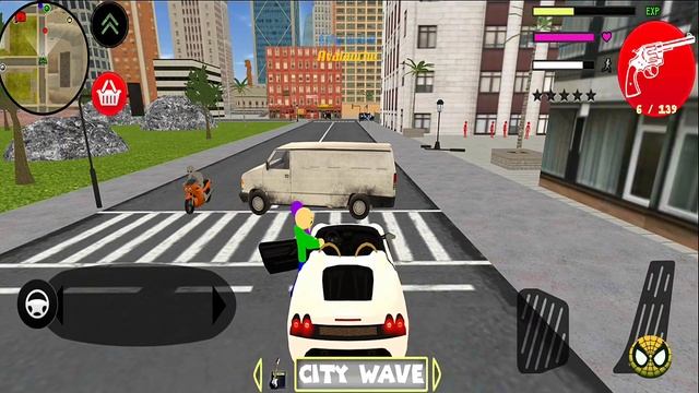Baldi Spiderman Stickman Rope Hero Completing the Missions #17 Android Gameplay смотреть онлайн