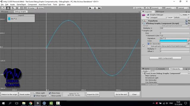 DebugGraphs v1.2 for Unity смотреть онлайн
