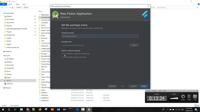 ការតម្លើង Flutter លើ Windows - Install flutter on Windows - 01 смотреть онлайн