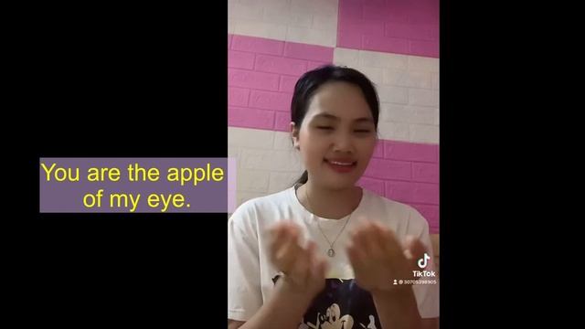 Lesson 12- Idiom: You are the apple of my eye. смотреть онлайн