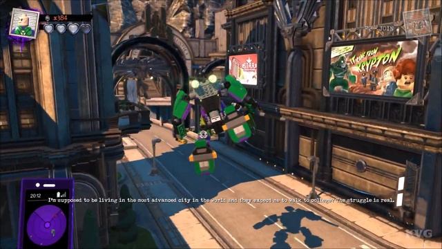 LEGO DC Super-Villains - Lex Luthor's Mech - Open World Free Roam Gameplay HD смотреть онлайн
